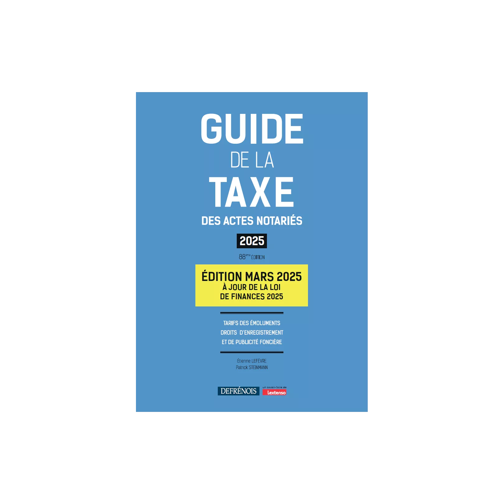 Guide de la taxe - Édition mars 2025