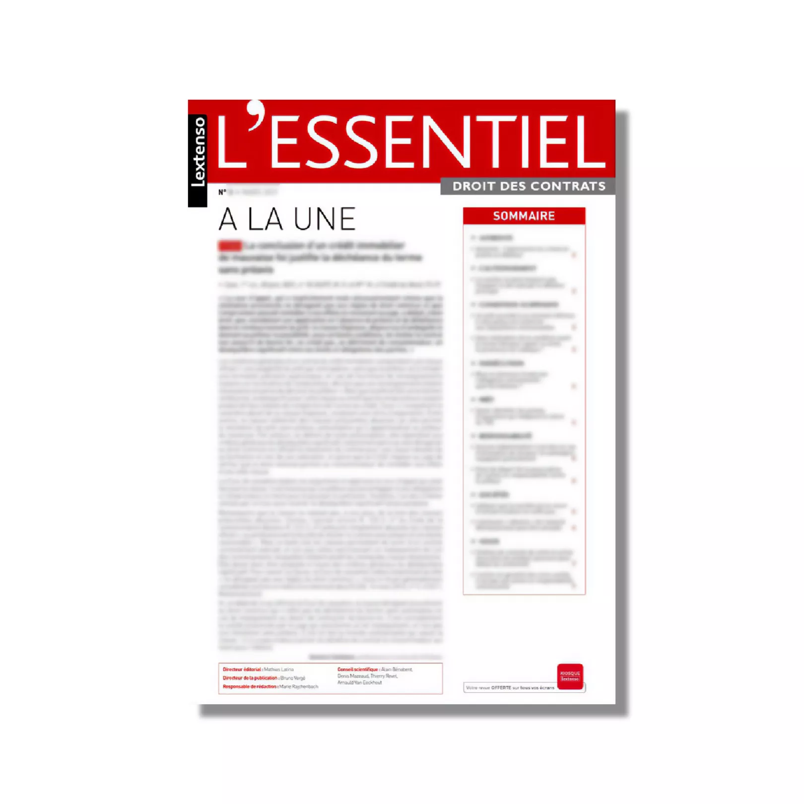 L'Essentiel Droit des contrats