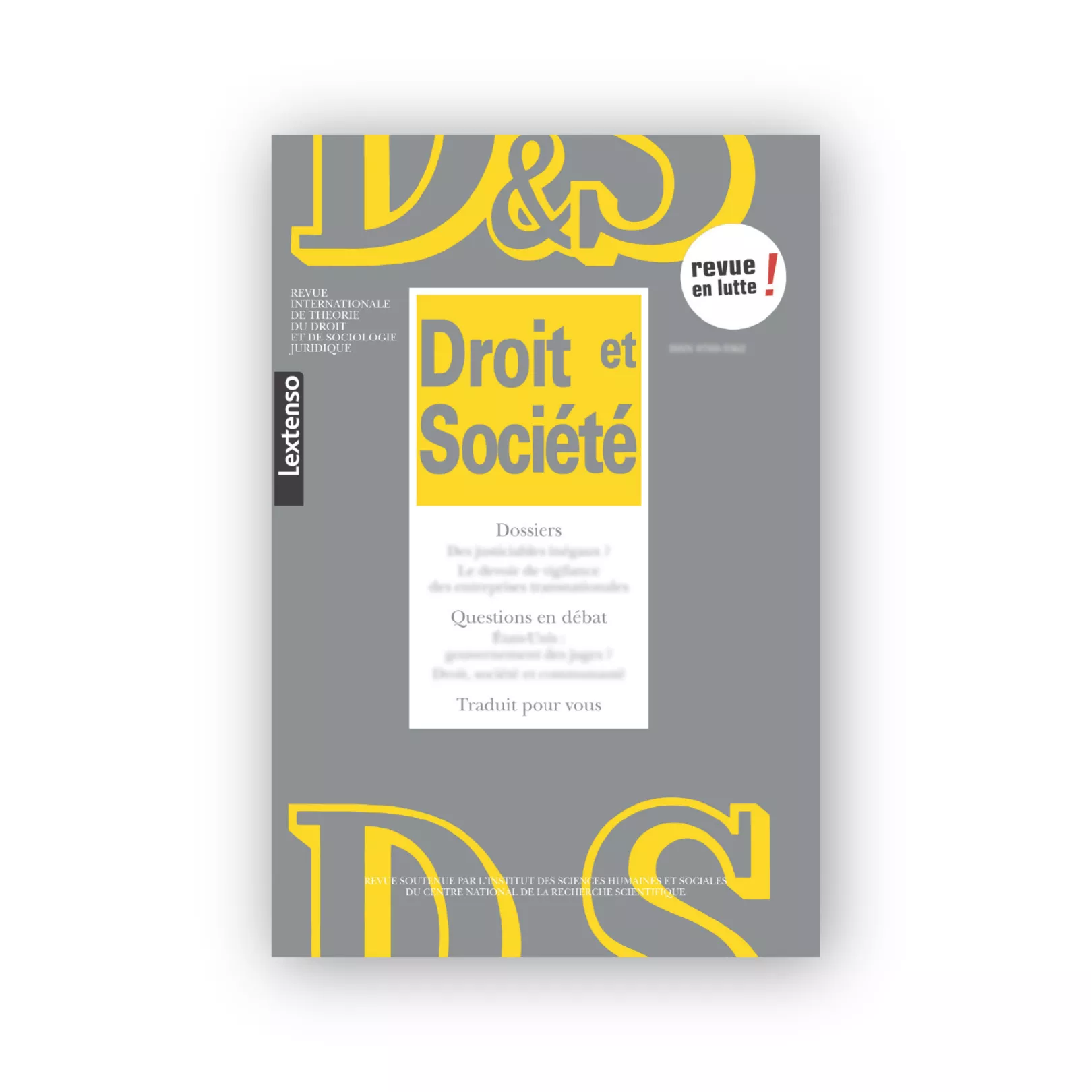 Revue Droit et Société